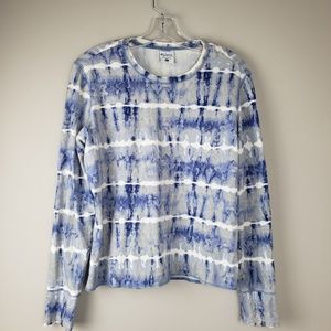 Columbia Tie Dye Long Sleeve Top Size Large